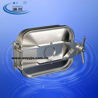 Stainless Steel Square Tank Manhole Cover
