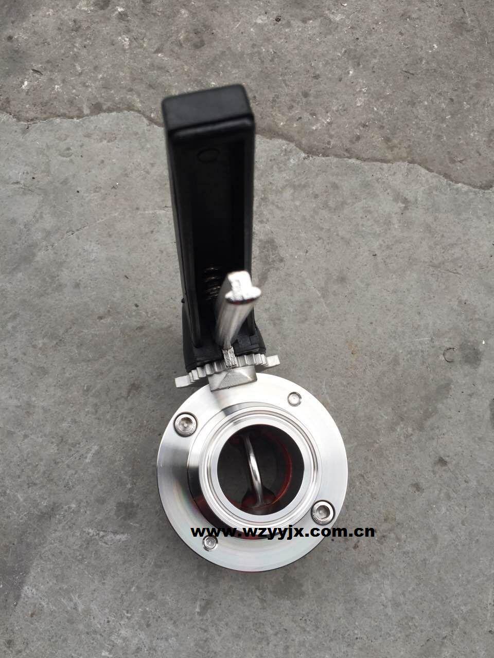 Sanitary Tri-Clamp Butterfly Valve (Center Suck Bolt Type)
