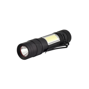 Mini High Power Aluminium Flashlight with Clip&side Light