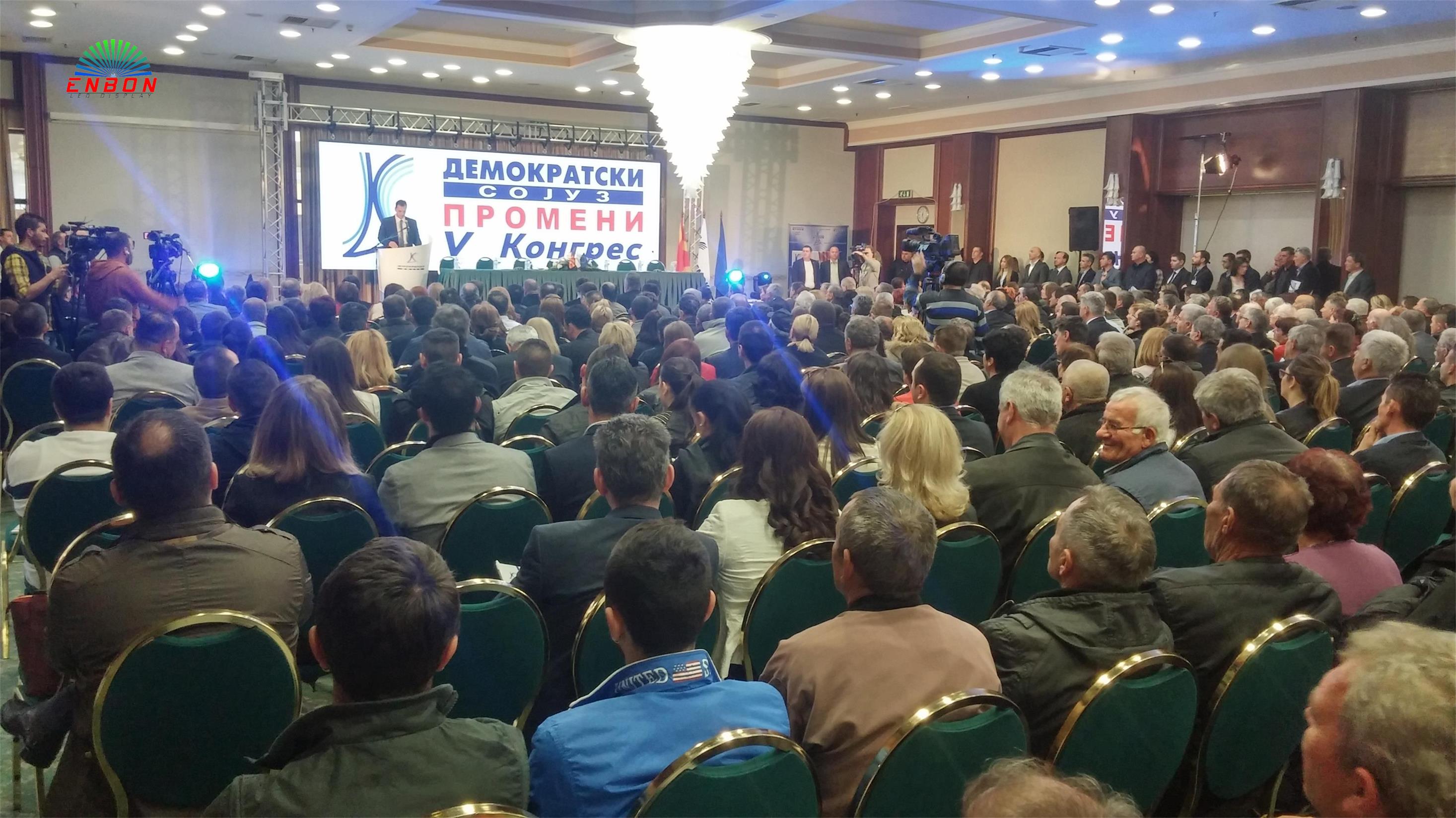 P4.81室内12平方米LED显示屏