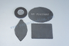 leaf shape natural slate stone placemat and coaster
