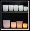 Luxury White Aroma Soy Wax Candles Jars with Golden Lid