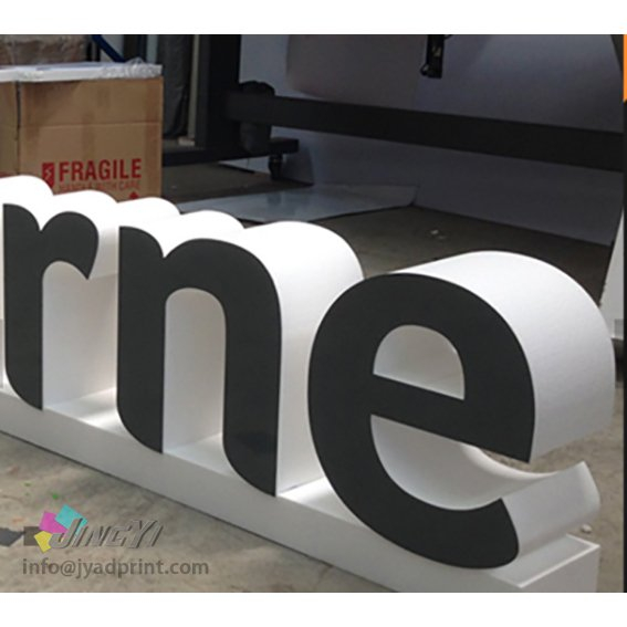 Custom PVC Foam Letter, Die Cut PVC Foam Letter, Outdoor or Indoor Big Foam PVC Signboard Letters for Shop Decoration Alphabet Letters, Customizable 3D Advertising Foam/PVC Letter Signs