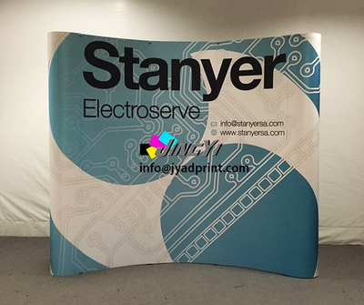 Cusotmized Printing 3X3 Magnetic PVC Pop up Event Display Banner Stand