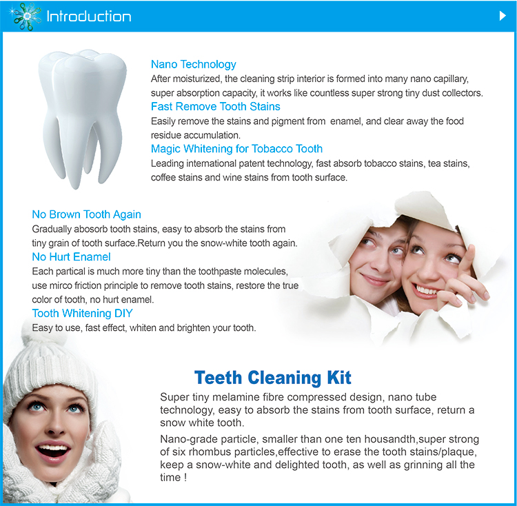 teeth cleaning kit introduction