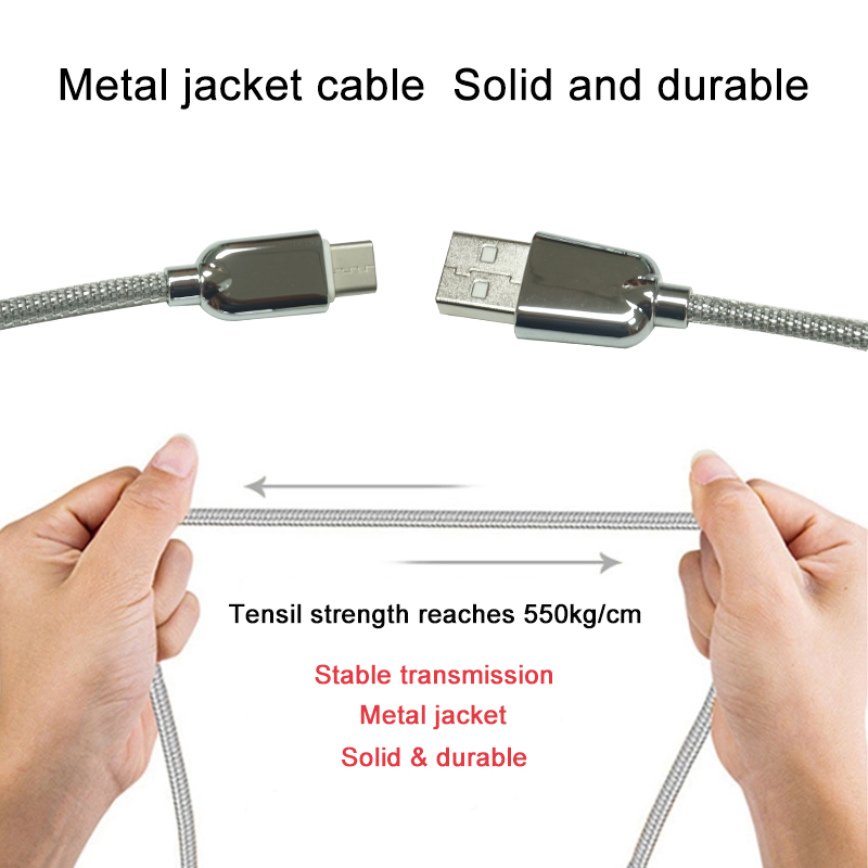 Cable de alta velocidad de aleación de aluminio USB tipo C