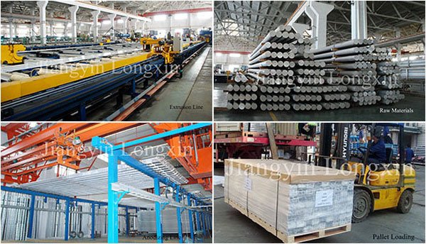 Sliver Anodizing Aluminum Profile for Industry