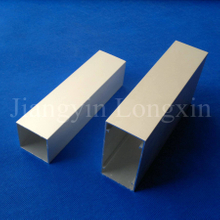 Sliver Anodized Aluminium Profile for Windows, Squared