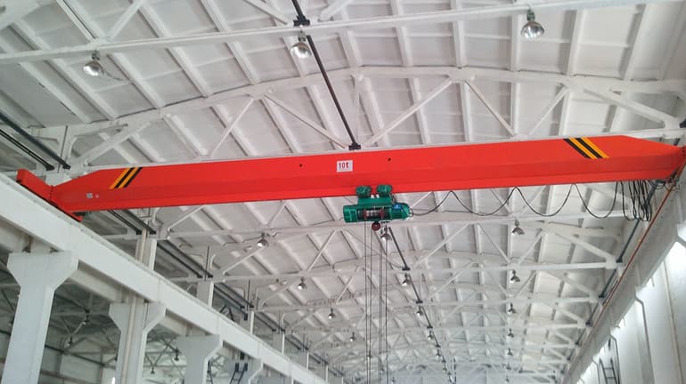 Motor-driven single beam crane (4)