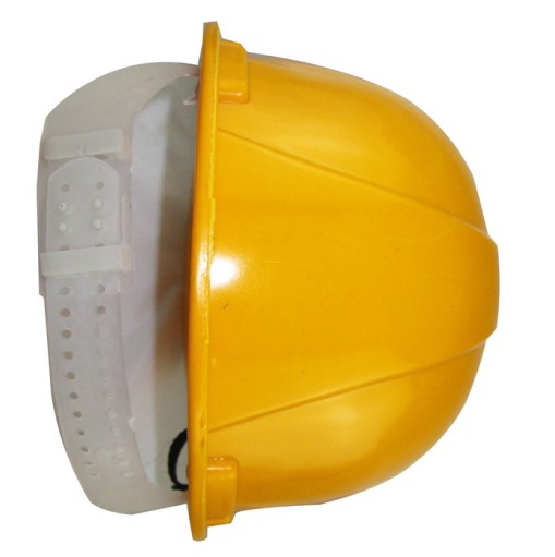 Orange color HDPE engineering safety helmet price