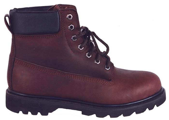 97023 oil full grain leather mining safety shoes