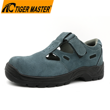 Steel Toe Breathable Summer Safety Shoes without Laces