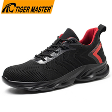 Comfortable Light Weight Sport Safety Shoes with Steel Toe