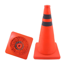 70cm PP Base Oxford Fabric Hi-vis Reflective Folded Traffic Cone