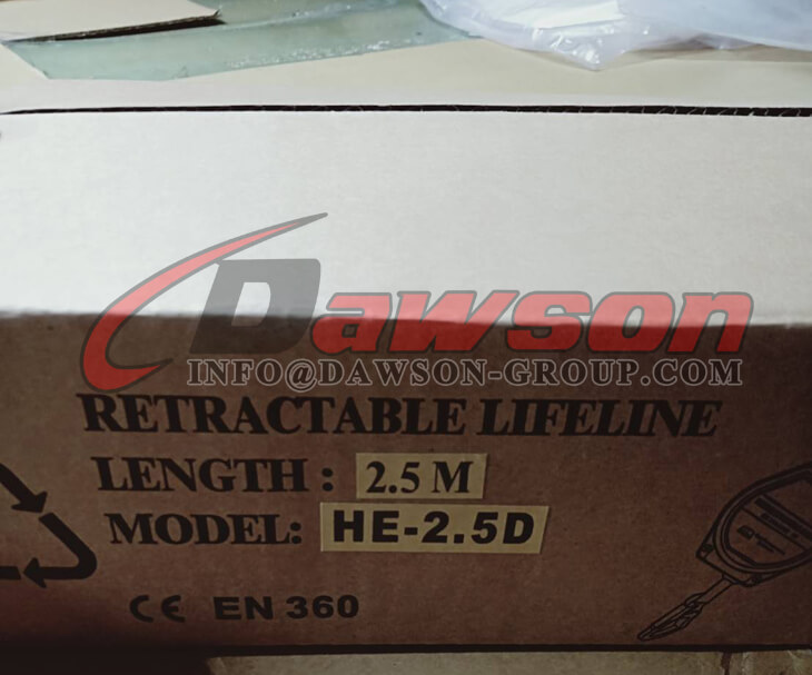 LifeLine retr&aacute;ctil vertical - Dawson Group Ltd.