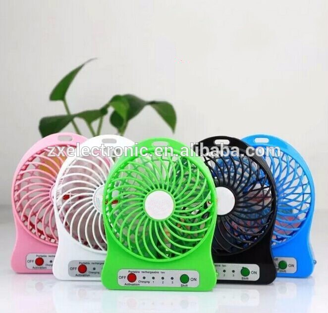 usb rechargeable mini handheld fan for promotion