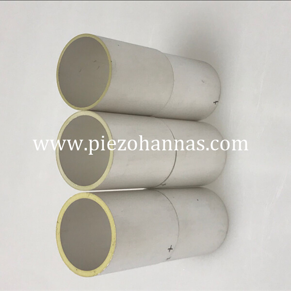 Sensor de tubo piezocerámico de material PZT para la venta