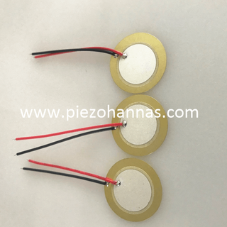 Material de metal Brass 5 KHz Piezoem Element Piezo Diafragma