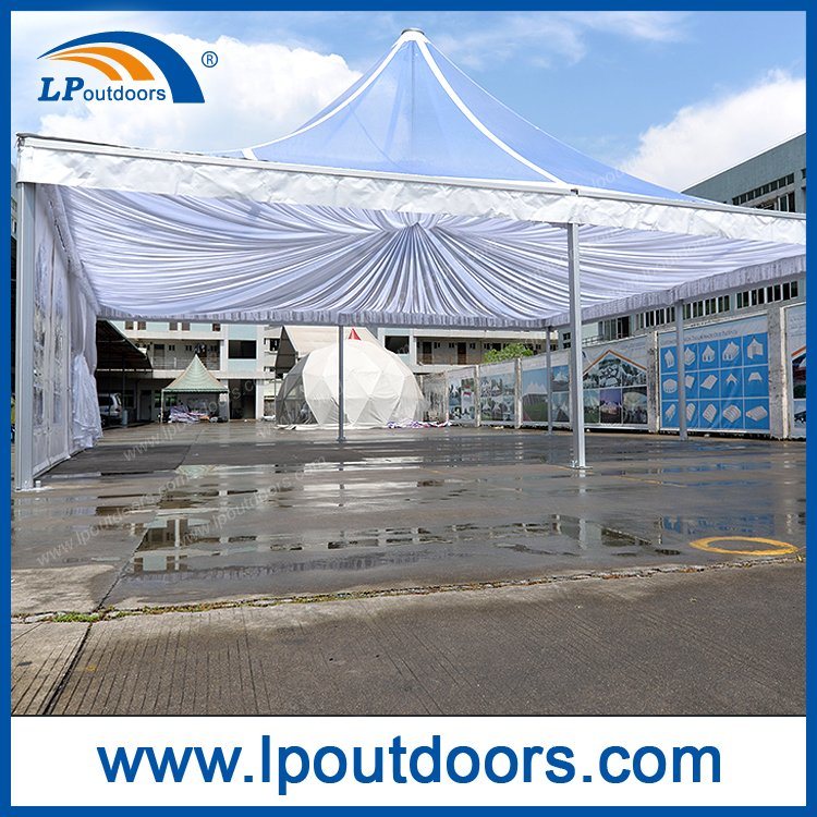 10X10m прозрачная крыша пагоды палатка для свадебного мероприятия