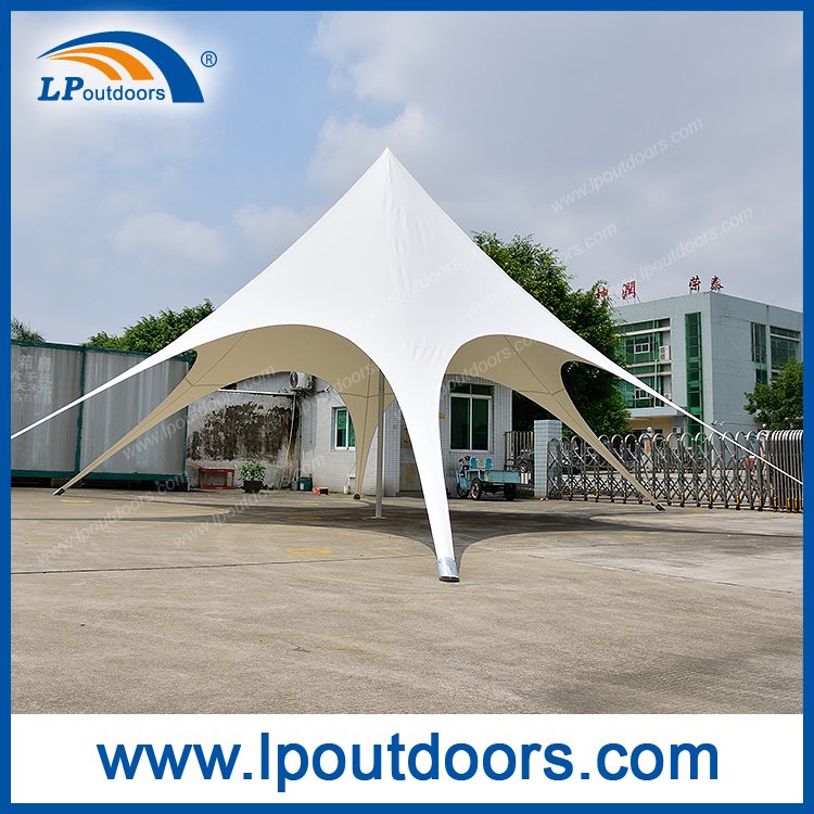 Палатка с тентом для выставки диаметром 12 м от китайского производителя - LP на открытом воздухе