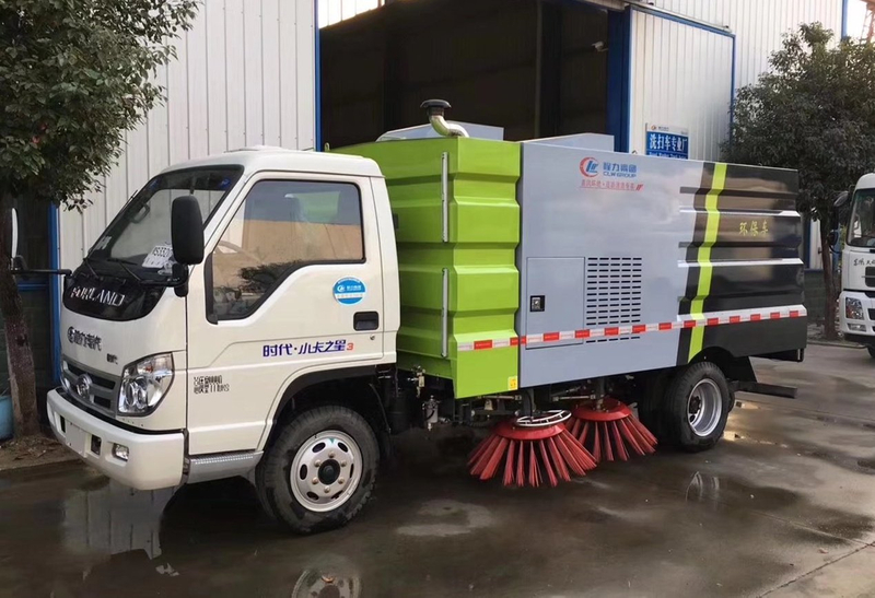 Carros del barrendero de camino del vacío de Foton 4X2