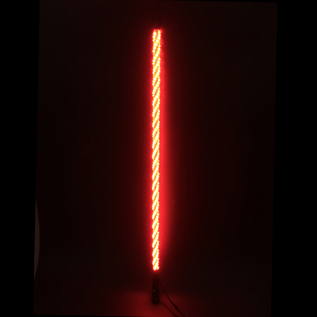 4ft Multi color LED lighted whips with remote