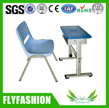 metal el vector traning de la silla del escritorio y del plástico del estudiante del marco fijado (SF-34S)