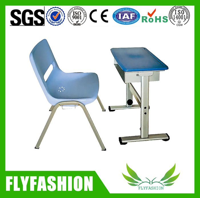 metal el vector traning de la silla del escritorio y del plástico del estudiante del marco fijado (SF-34S)