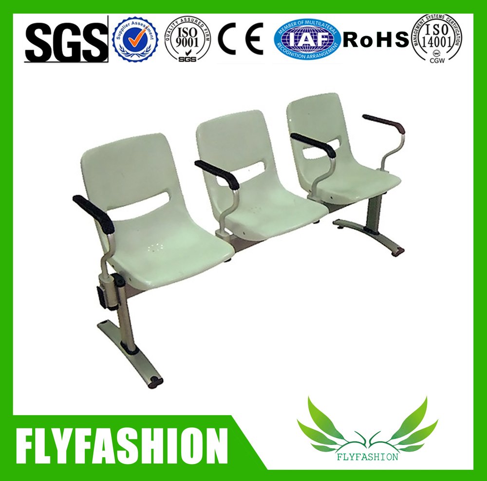 Durable training plastic public waiting row chair (SF-45F)