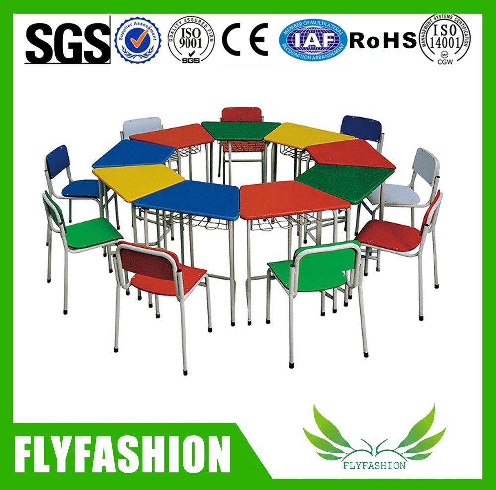 Classroom kid desk school adjustable desk(SF42C)