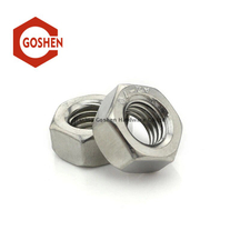 Acero inoxidable A2-70 SS304 DIN934 tuerca hexagonal