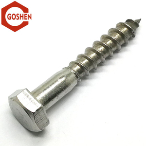 Tornillo de madera del acero inoxidable 304 A2-70 Din571
