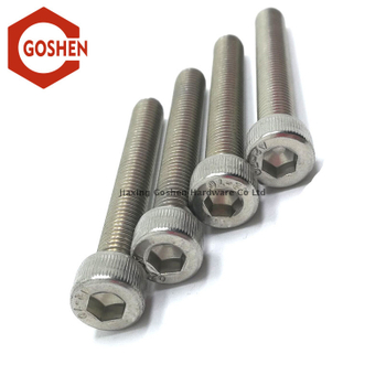 Tornillos hexagonales de acero inoxidable DIN912