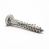 Tornillo de madera de cabeza hexadecimal SS316 DIN571 Métrica 