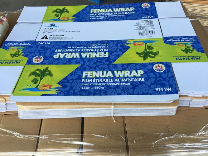 Kotak warna PVC Cling film