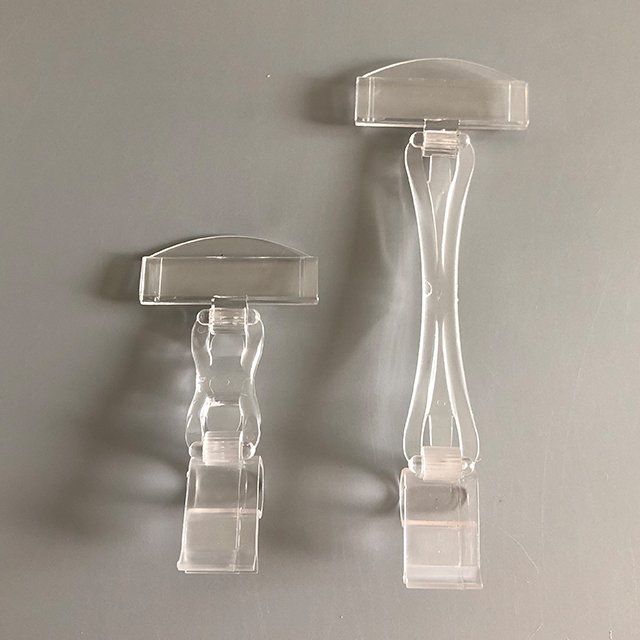 Clear Channel Sign Holders for food PS-R2