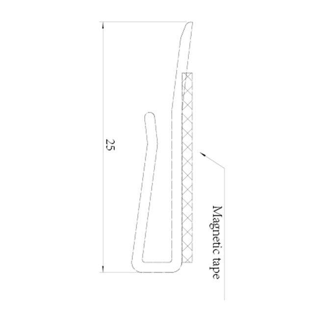 Shelf Talker Clips with Magnetic Base DS037
