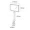 Tube Clip Sleeved Sign Holder POP Clip Card PS08