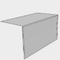 Econom Flat Surface Self Adhesive Label Holder PVL5.53.5