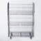 3 Tired Wire Mesh Stack Basket W/ Four Casters MW-S09