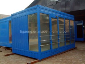 Casa de dos pisos del envase/edificios del envase/envase modulares de la oficina en China