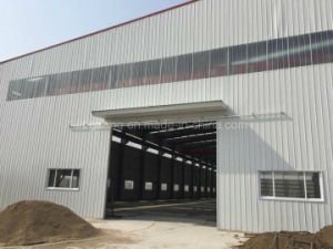 Almac&eacute;n prefabricado del marco de acero del calibrador de la luz del taller