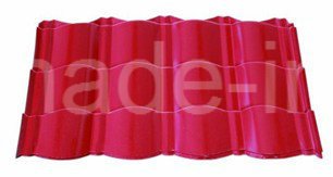 Material para techos acanalado coloreado hoja del metal del azulejo de acero del material para techos del hierro de PPGI/PPGL