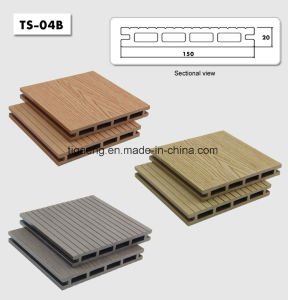 El mejor Decking compuesto pl&aacute;stico de madera s&oacute;lida de la venta 2017 para al aire libre