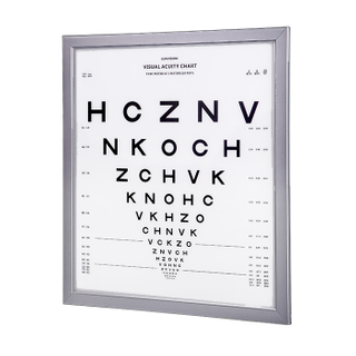 WH 0704 3M ETDRS led distance visual acuitry chart light box