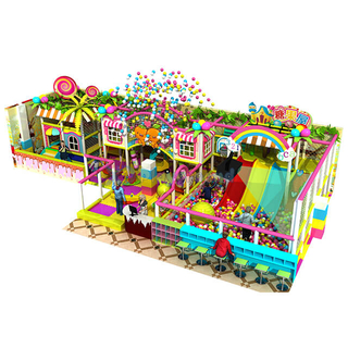 Candy Land Theme Soft Foam Kids Indoor Playground Equipment