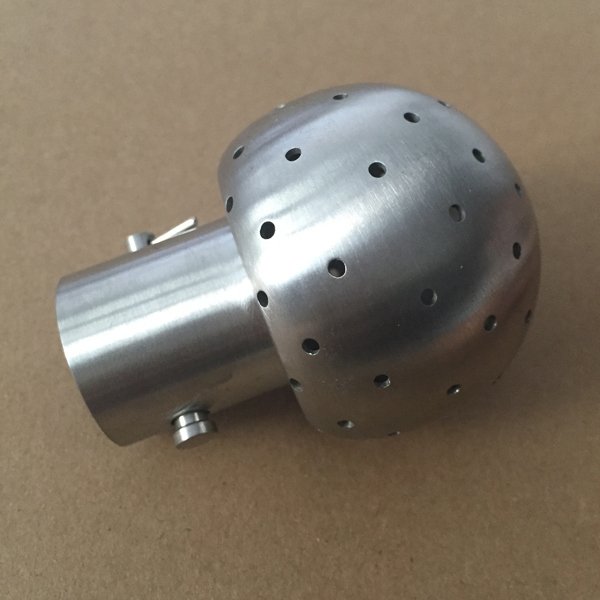 Статические санитарно-гигиенические шарики-распылители из нержавеющей стали 304ss