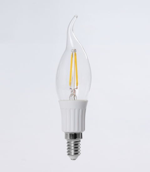 LED Filament Bulb - C35 Tailed 140mm