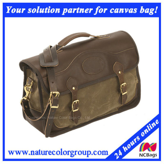 Mens New Leisure Casual Canvas Messenger Bag for Work