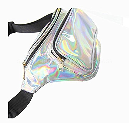 HPS-004 Shiny Fanny pack Waist Bag for women